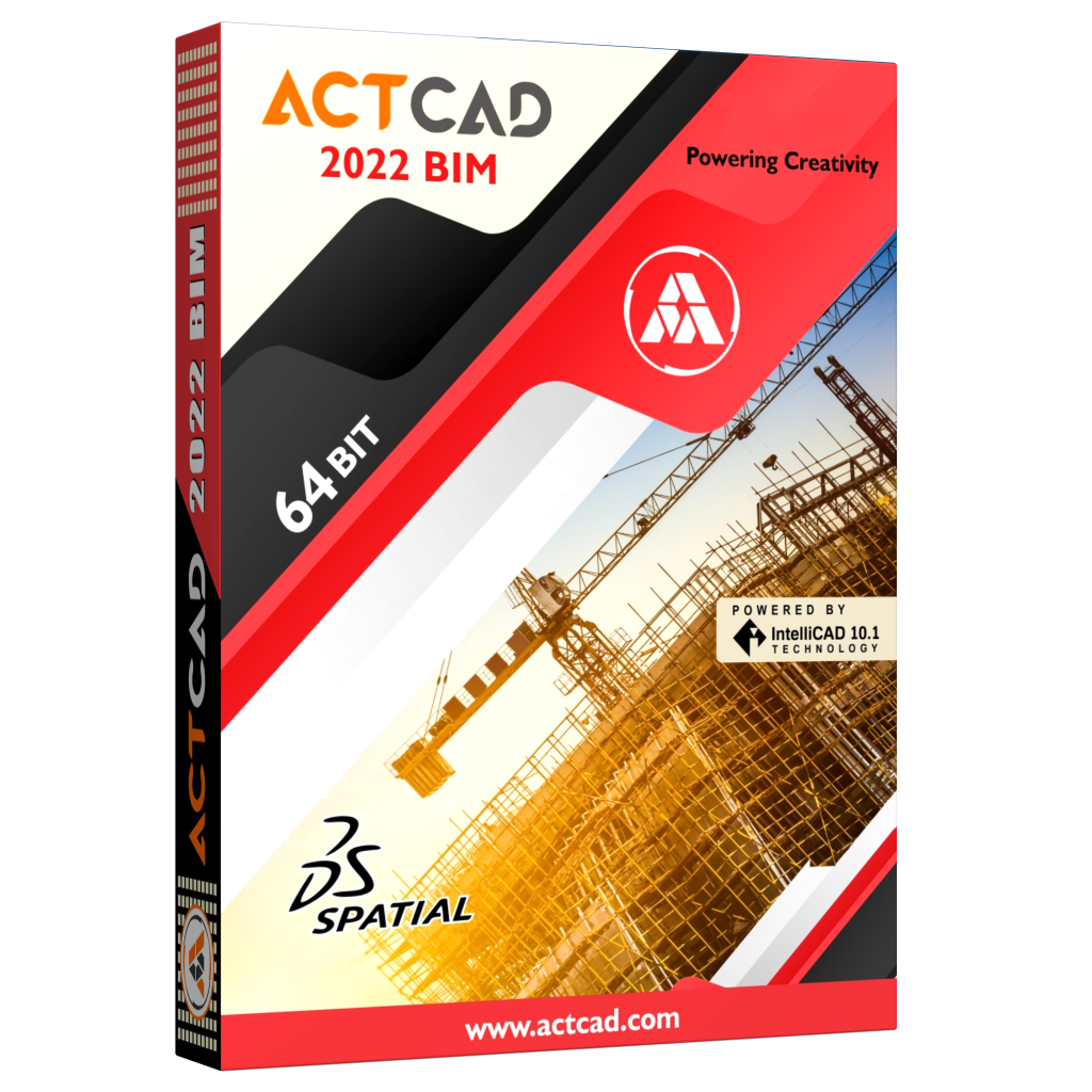 ActCAD 2022 BIM (Key Based License)